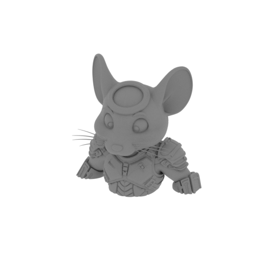 Jerry Mouse Predator Ring Figure.stl