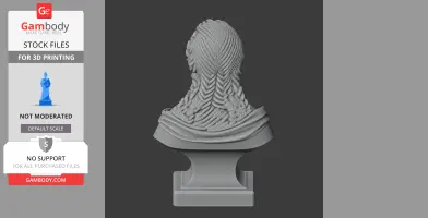 Maria Theresa Bust - Historical Warrior STL