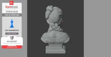 Marie Antoinette Bust - Historical Warrior STL