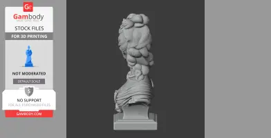 Marie Antoinette Bust - Historical Warrior STL