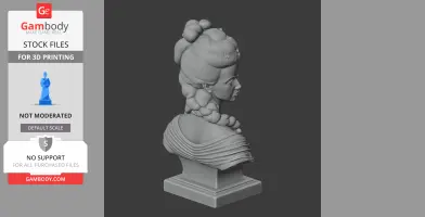Marie Antoinette Bust - Historical Warrior STL