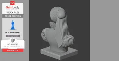 Mary Queen of Scots Bust - Historical Warrior STL