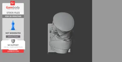 Matthias Corvinus Bust - Historical Warrior STL