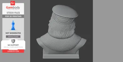 Matthias Corvinus Bust - Historical Warrior STL