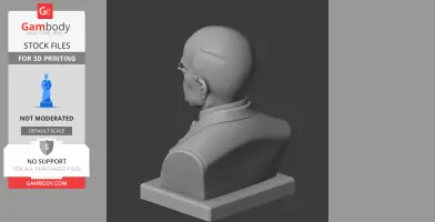 Max Planck Bust - Historical Warrior STL