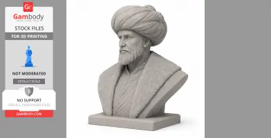 Mehmed the Conqueror Bust - Historical Warrior STL