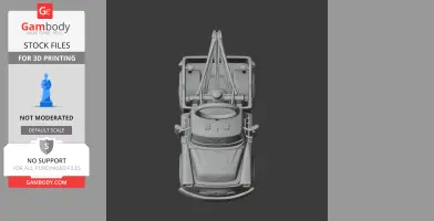 Mater Captain America Ring Figure - Mashup Figure STL