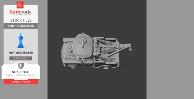 Mater Cowboy Ring Figure - Mashup Figure STL