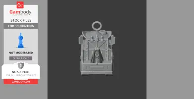 Mater Cowboy Ring Figure - Mashup Figure STL