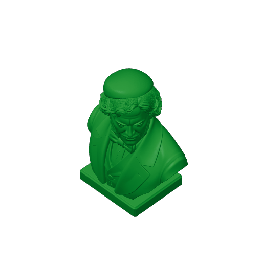 Michael Faraday Bust.3mf
