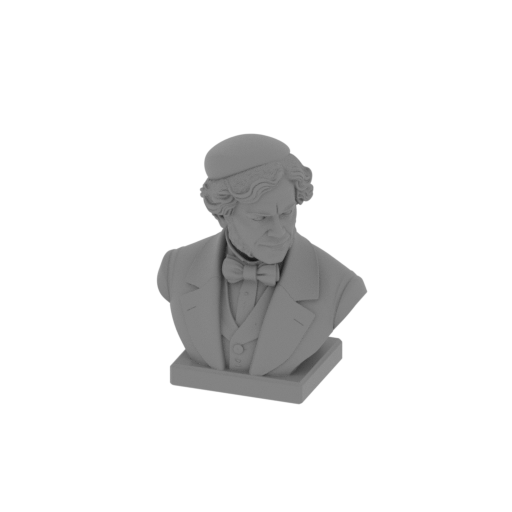 Michael Faraday Bust.stl