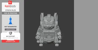 Mashup figure: Jerry Mouse as a robot. Features a mechanical suit with mouse ears and armor detailing.
