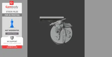Lagertha Viking Classic - Historical Warrior STL