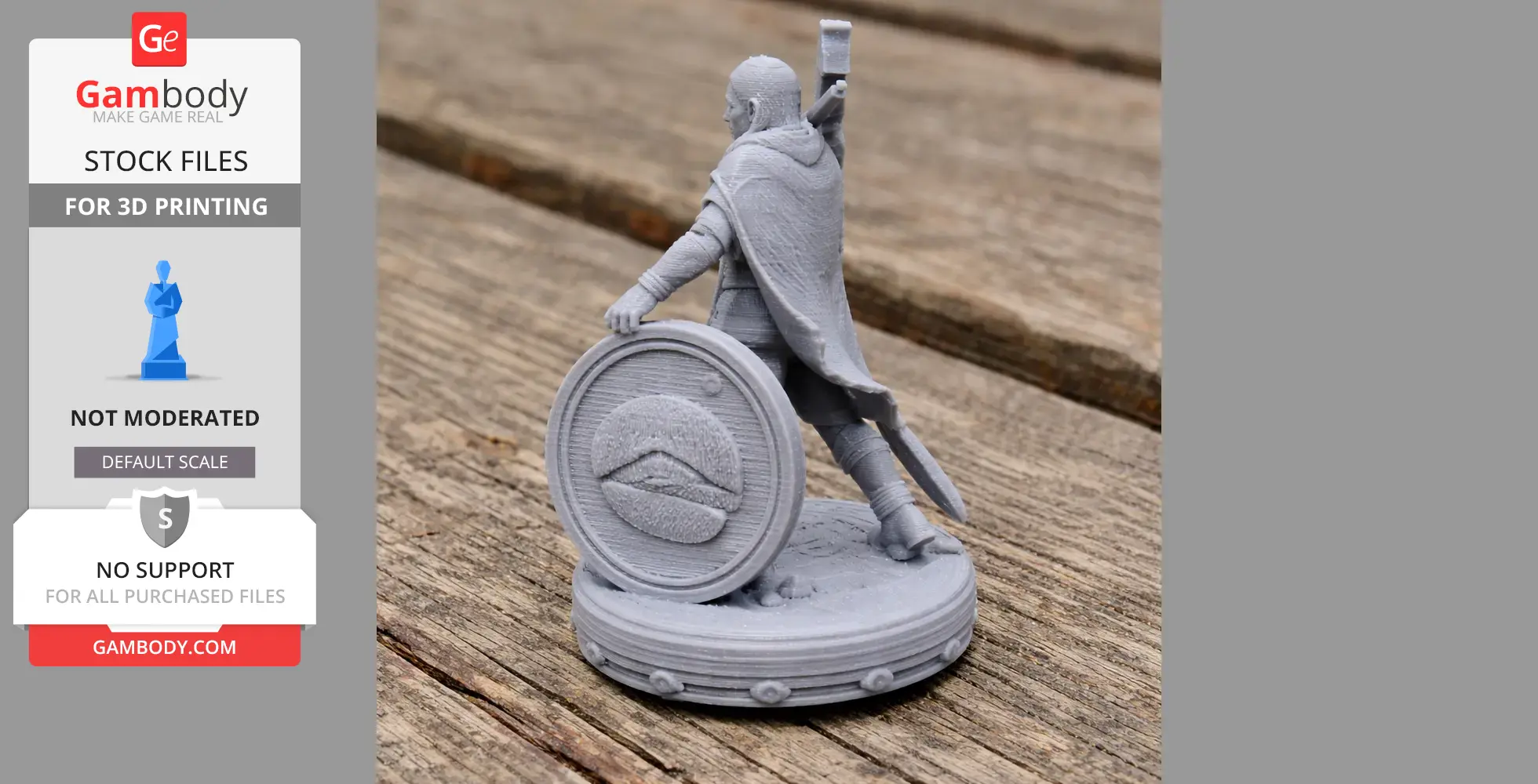 Lagertha Viking Classic - Historical Warrior STL