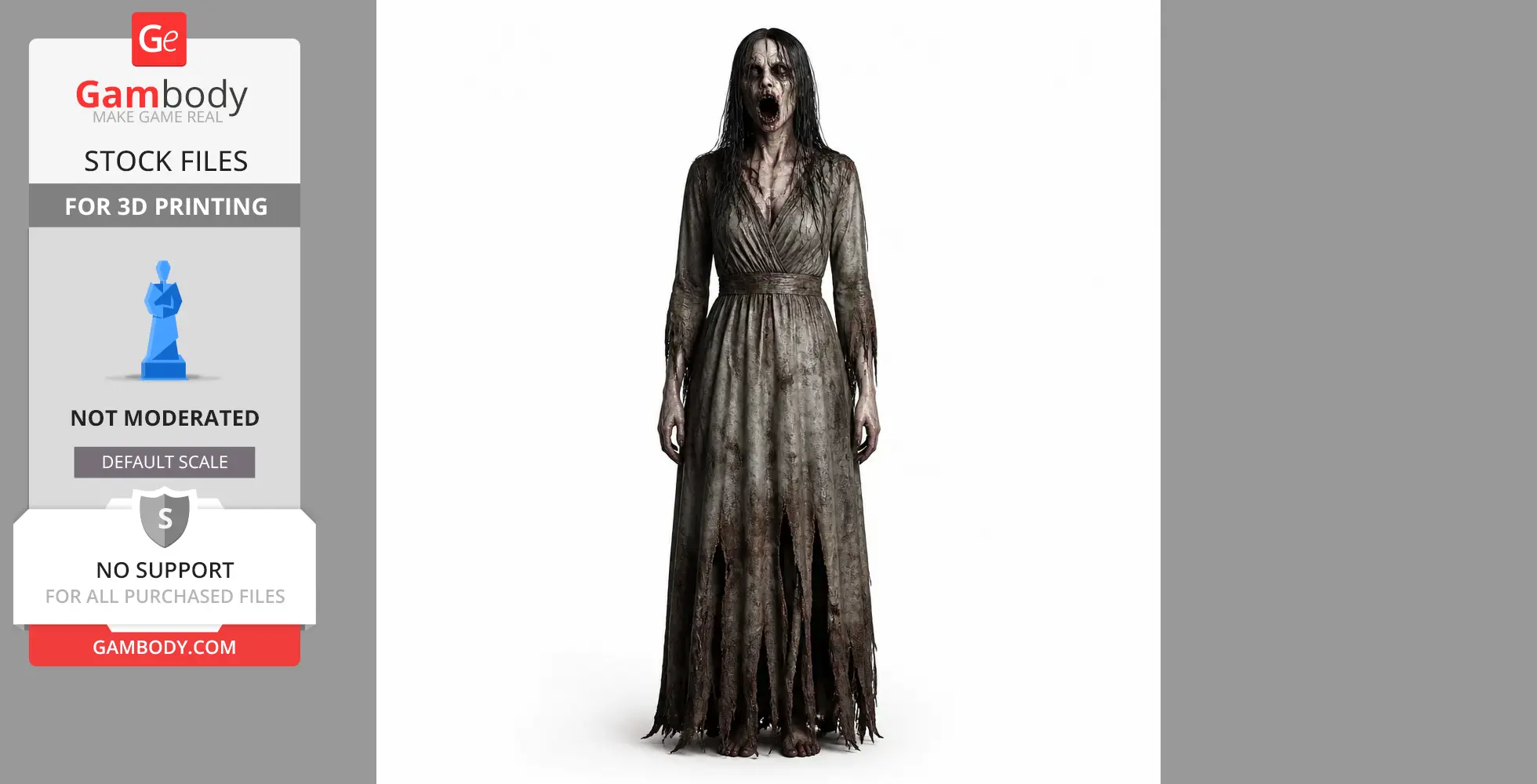 Banshee - Phasmophobia Figurine - Character Figure STL