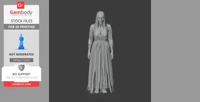 Banshee - Phasmophobia Figurine - Character Figure STL