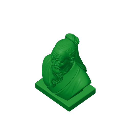 Lao Tzu Bust.3mf