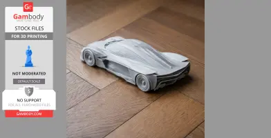 Aston Martin Valkyrie - Scale Vehicle STL