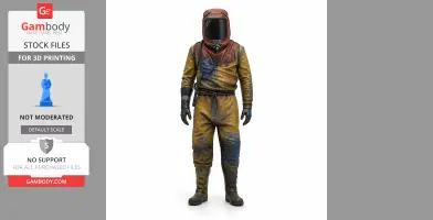 Bear - Rust Figurine - Character Figure STL