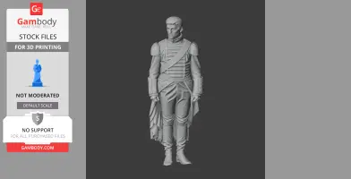 Marshal Victor Napoleonic Soldier - Historical Warrior STL