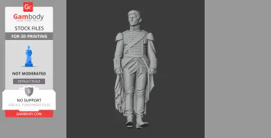 Marshal Victor Napoleonic Soldier - Historical Warrior STL
