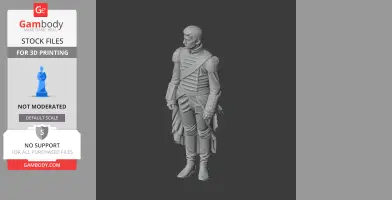 Marshal Victor Napoleonic Soldier - Historical Warrior STL
