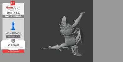 Milon Ancient Warrior - Historical Warrior STL