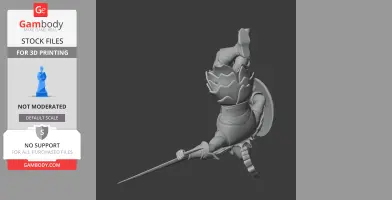 Milon Ancient Warrior - Historical Warrior STL