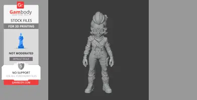 Belle - Brawl Stars Figurine - Character Figure STL