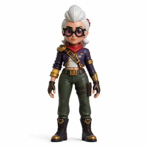 Belle - Brawl Stars Figurine - Character Figure STL