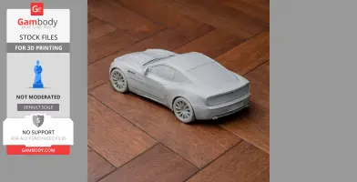 Aston Martin Vanquish - Scale Vehicle STL