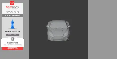 Aston Martin Vanquish - Scale Vehicle STL