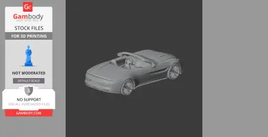 Aston Martin Vantage - Scale Vehicle STL