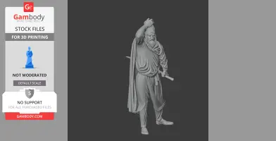Mithridates VI Ancient Warrior - Historical Warrior STL