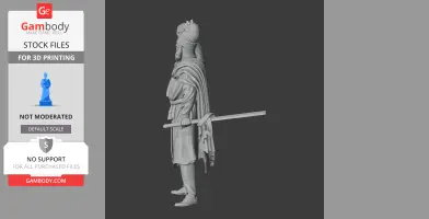 Mithridates VI Ancient Warrior - Historical Warrior STL