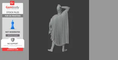 Mithridates VI Ancient Warrior - Historical Warrior STL