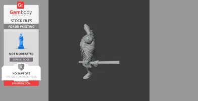 Mithridates VI Ancient Warrior - Historical Warrior STL
