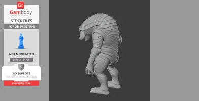 Big Biter - Factorio Figurine - Character Figure STL