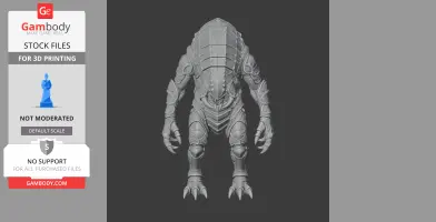 Big Biter - Factorio Figurine - Character Figure STL