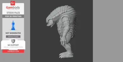 Big Biter - Factorio Figurine - Character Figure STL