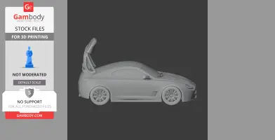 Aston Martin Vantage (2005) - Scale Vehicle STL