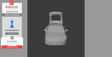 Aston Martin Vantage (2005) - Scale Vehicle STL
