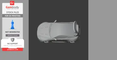 Aston Martin Vantage (2005) - Scale Vehicle STL