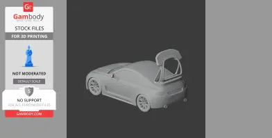 Aston Martin Vantage (2005) - Scale Vehicle STL