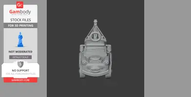 Mater Hulk Ring Figure - Mashup Figure STL