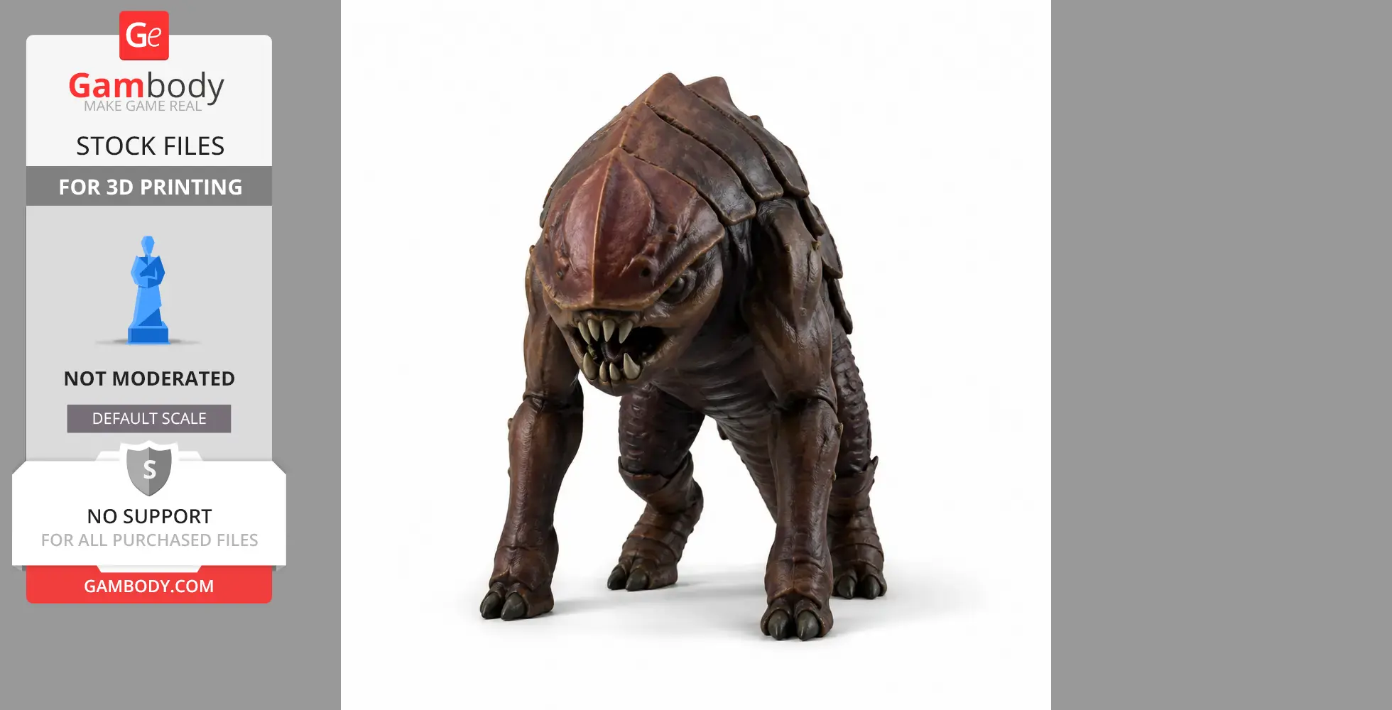 Biters - Factorio Figurine - Character Figure STL