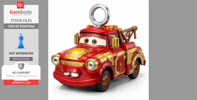 Mater Iron Man Ring Figure - Mashup Figure STL