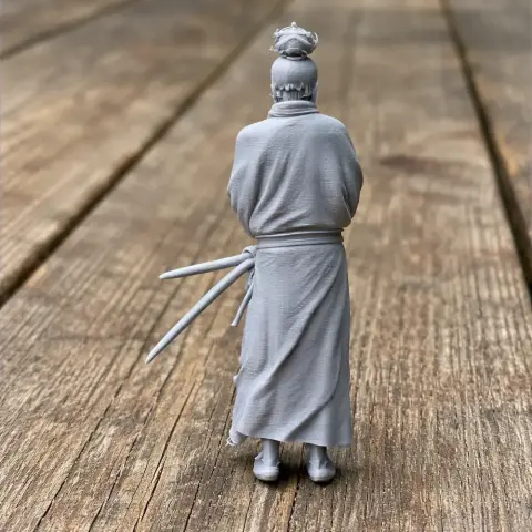 Miyamoto Musashi Samurai - Historical Warrior STL