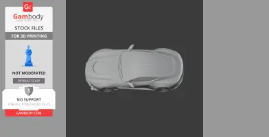 Aston Martin Vantage (2018) - Scale Vehicle STL