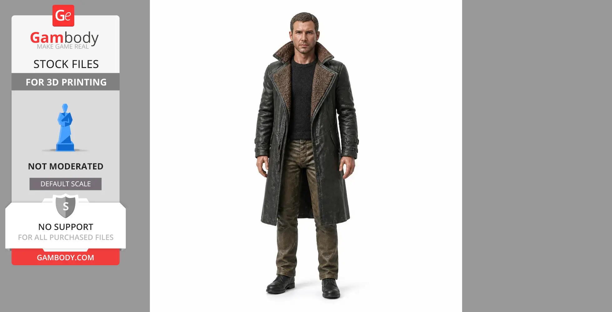 Blade Runners - Satisfactory Figurine - Character Figure STL